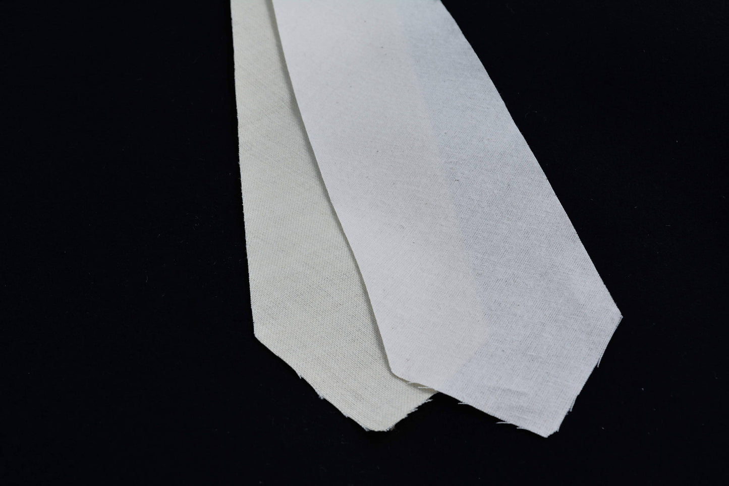 PRE-CUT 3 1/4" wide - cotton 100% medium weight interfacing / interlining, AC Ter Kuile, finest available, Made Netherlands