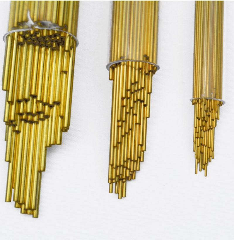 10 Pieces - EDM Drilling Brass Electrode Tube OD 1.0mm x 400mm
