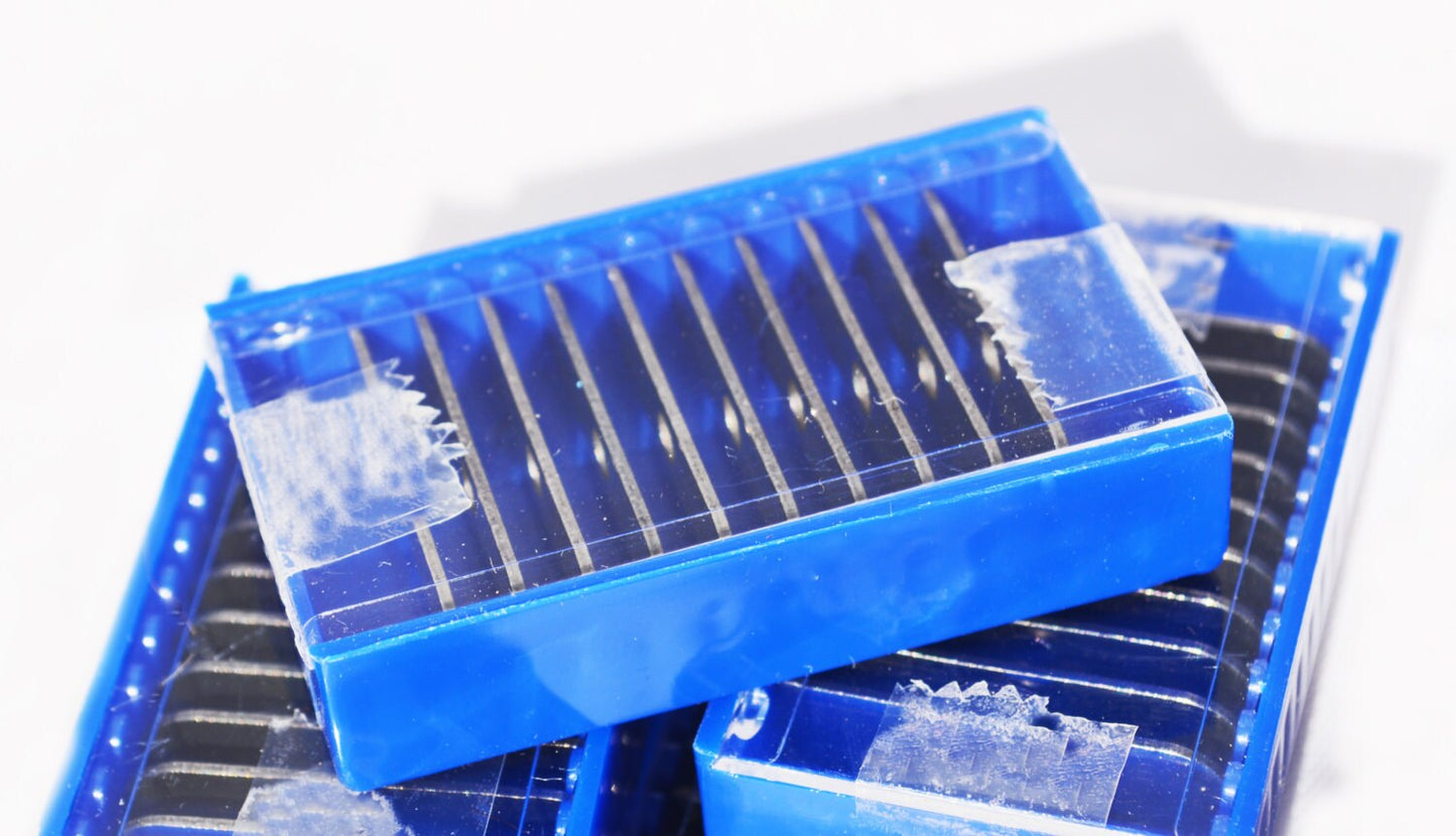 Mobius + Ruppert (M+R) Sharpener Replacement Blades - 3 or 10 pack - Made in Germany - finest in the world!