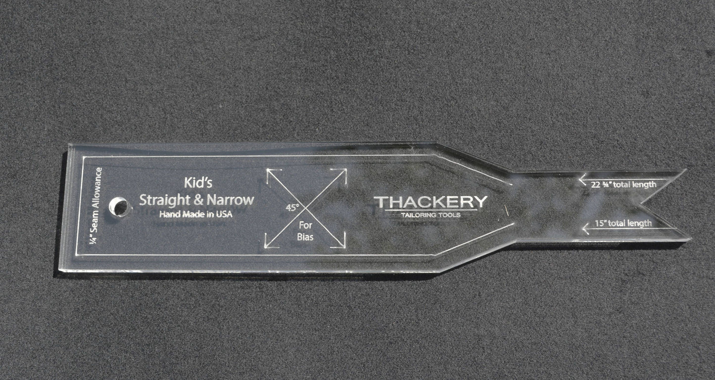 Set of 3 Acrylic KIDS BOW TIE Patterns - 1/4" Thick - Superb Quality, no finer set available in the world