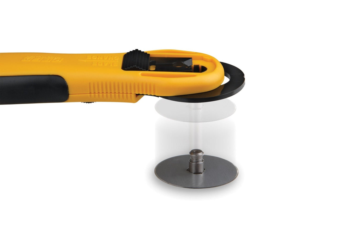 10 pack 45mm Rotary Blades for OLFA / Fiskars / TRUE CUT brand cutters - excellent quality, with plastic storage container