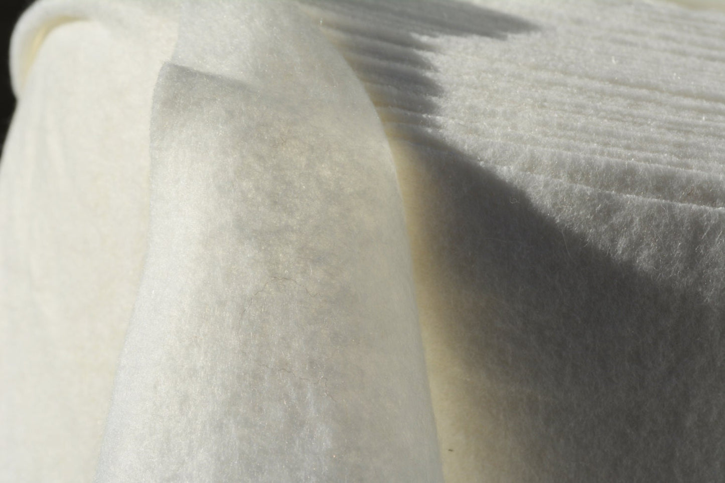 Rovagnati Aguguato FELT INTERFACING / INTERLINING for chestpieces and sleeve head rolls - finest available - Made in Italy