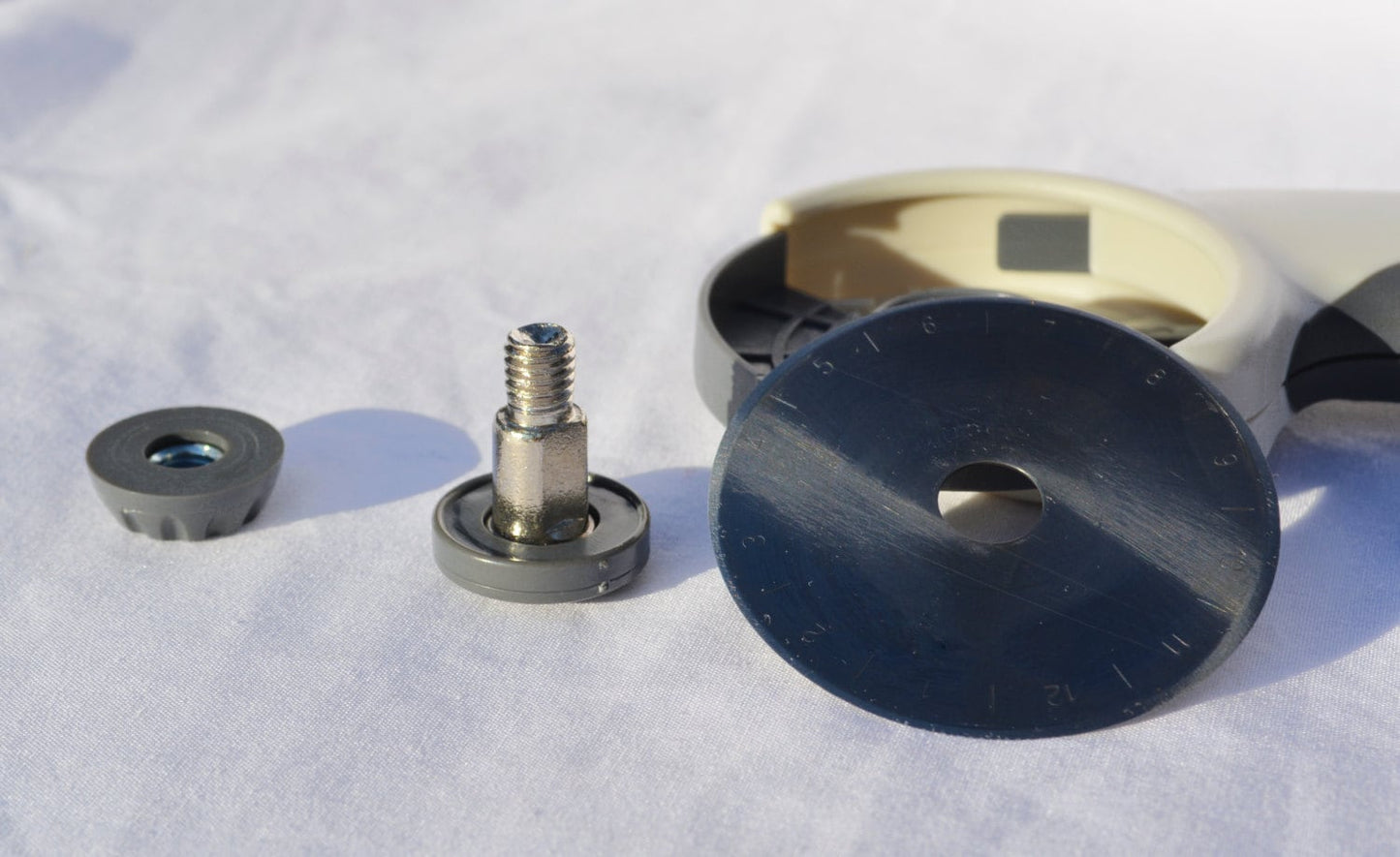 Thackery Handmade RC1-45 ERGONOMIC ROTARY CUTTER - for use with 45mm Cutting Blades - left or right handed!