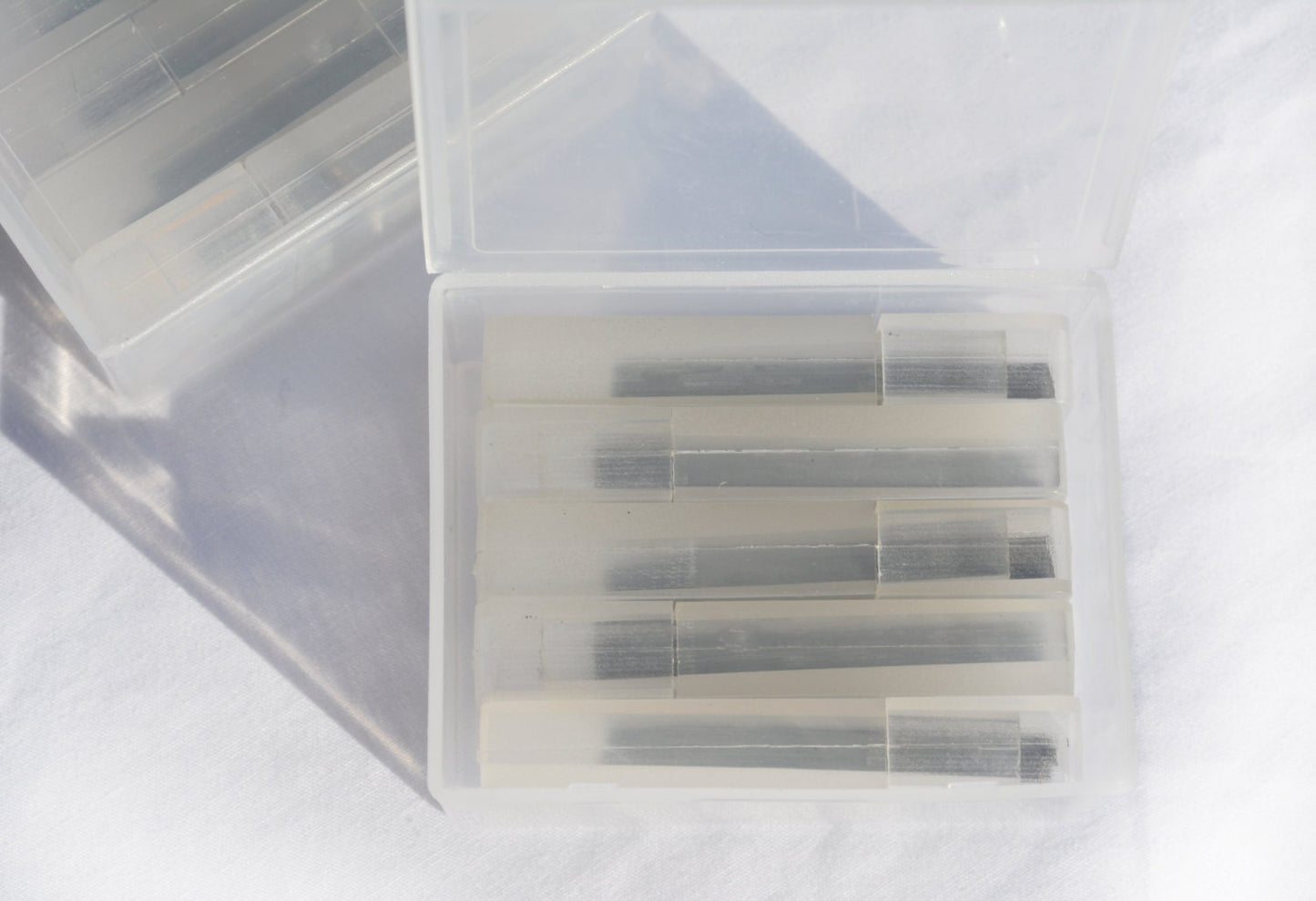 Durable XACTO X-ACTO knife blades - lot of 50 - size #4 chisel style - hard #60 steel - great quality