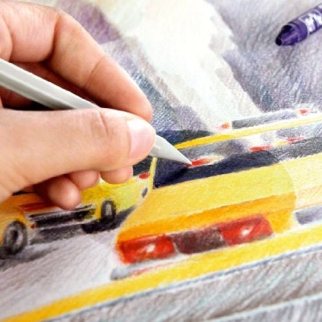 2-pack of Caran d'Ache - 1 Wood Pencil Blender & 1 Full Blender Bright (902.301) - Made in Switzerland - finest in the world!