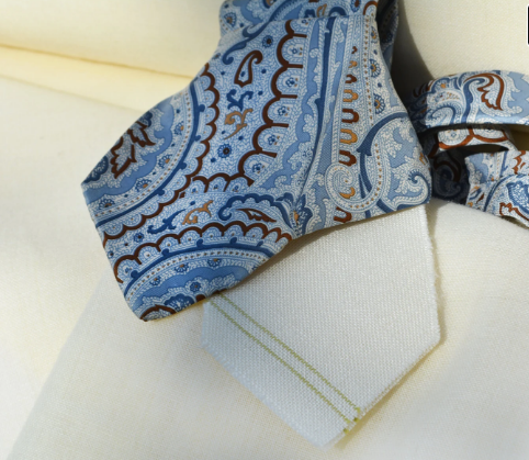 Heavy weight necktie INTERFACING / INTERLINING - AC Ter Kuile - finest available - 65/65WAP-29 - Wool blend - Made in Netherland