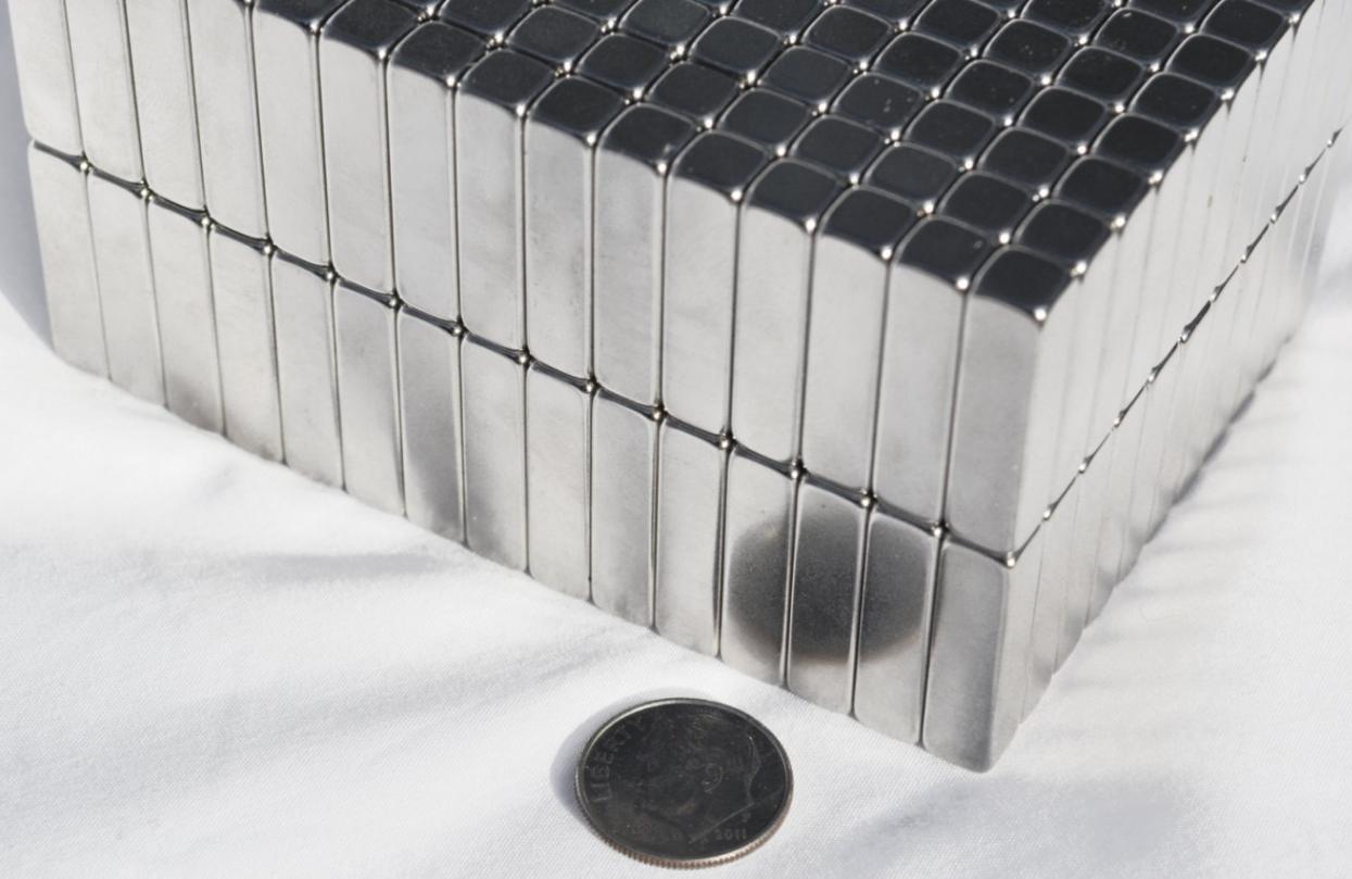 1" X 1/4" x 1/4" rectangle MAGNETS - choose 25/50/100 pcs N52 Neodymium rare Earth(87)