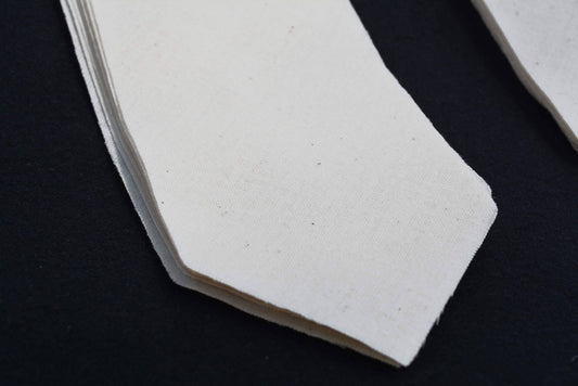 PRE-CUT 3 1/4" wide - cotton 100% medium weight interfacing / interlining, AC Ter Kuile, finest available, Made Netherlands