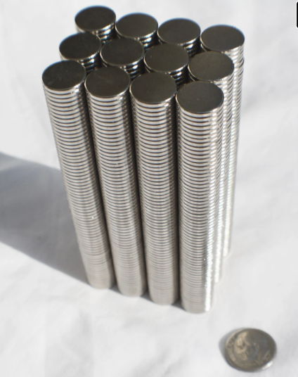 12mm X 1.5mm (15/32") DISK MAGNETS craft / refrigerator / project - 50 / 100 / 250 pcs - STRONG! great quality - Neodymium - rare Earth (17)
