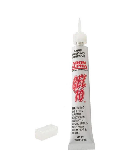 Aron Alpha GEL 10 Industrial Strength Cyanoacrylate Adhesive Gel for Crafting and Magnets - .70 oz tube - made in JAPAN