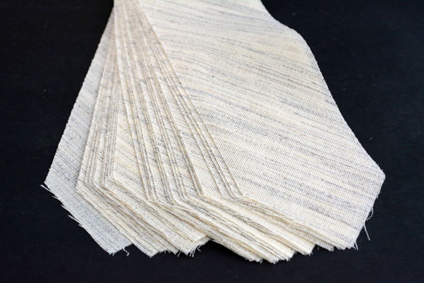 PRE-CUT 2 5/8" wide Wool + Goat Hair necktie interfacing / interlining - AC Ter Kuile, finest available, Made Netherlands