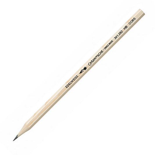 Caran d'Ache Edelweiss Swiss Pine HB Writing Pencil - Made in Switzerland - 12 pack