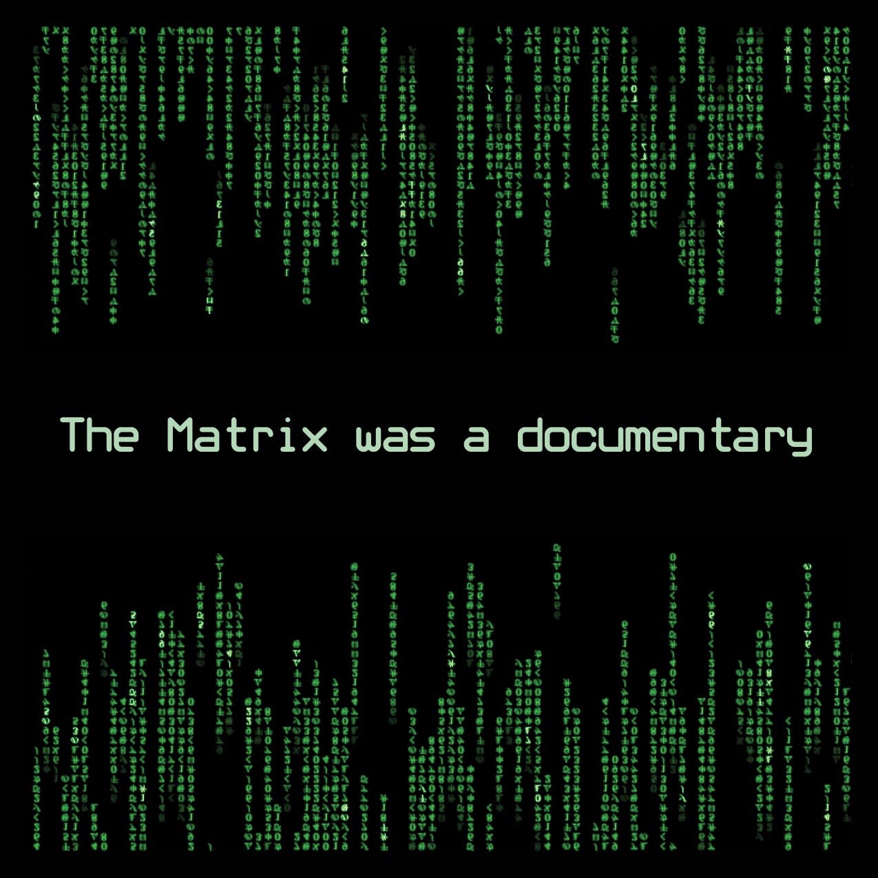 1/2/5/10 Pack of "THE MATRIX" Screen Printed Vinyl Die-cut Laptop Sticker 4" x 4" - custom design!