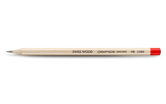 Caran D'ache Swiss Wood CWPE Scots Pine Pencil - HB - Made in Switzerland